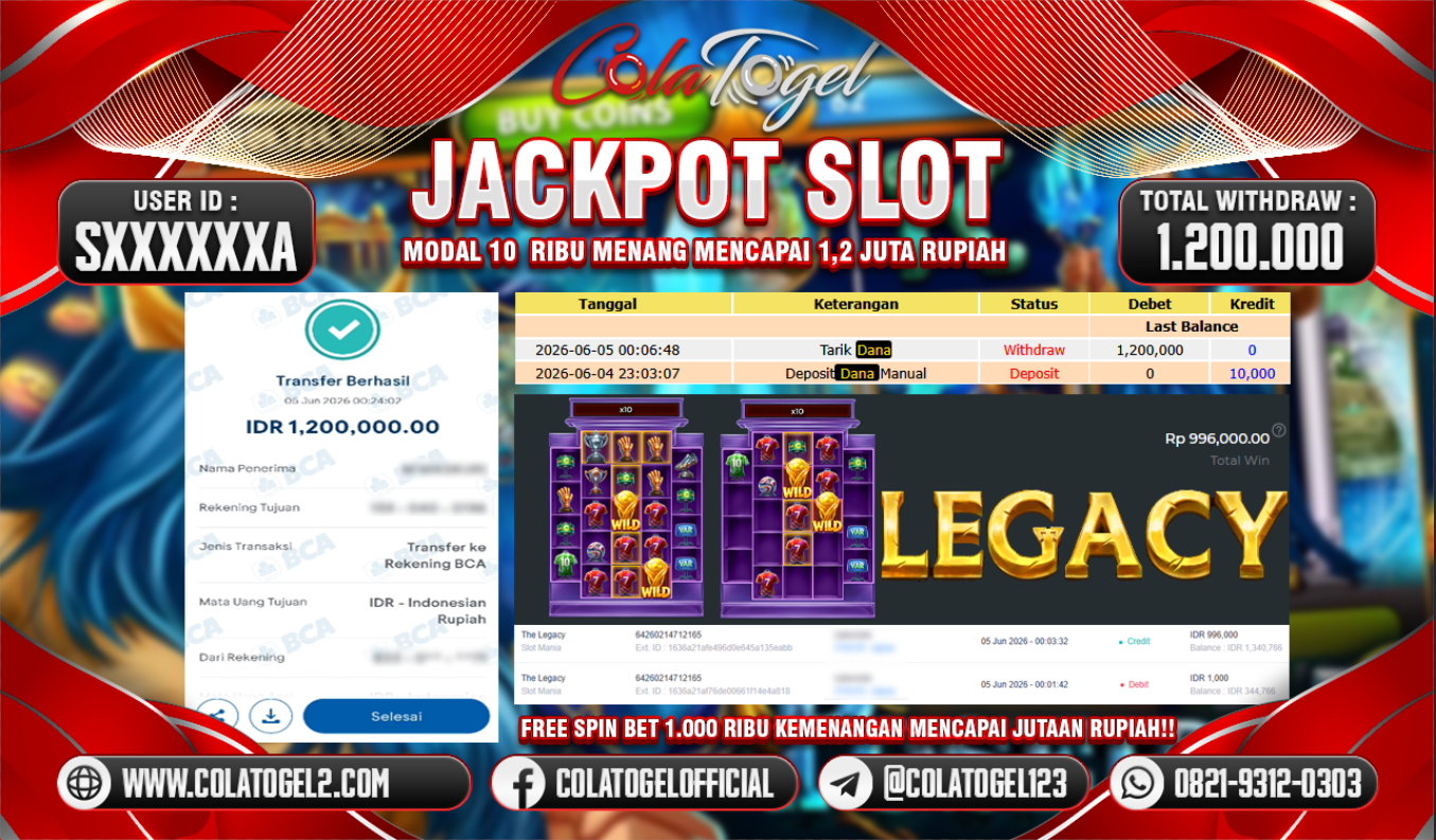 JACKPOT SLOT GACOR!!