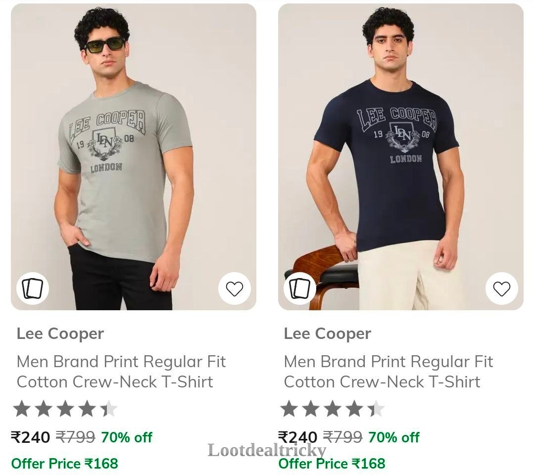 Ajio Loot Grabfast – Ultimate Budget Deal @ 75% OFF