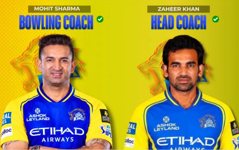 Mohit Sharma Appointed New CSK Bowling Coach