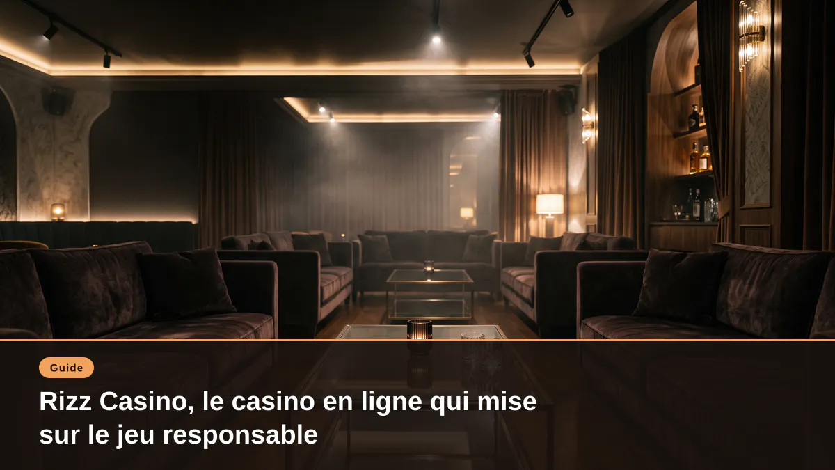 Rizz Casino, le casino en ligne qui mise sur le jeu responsable