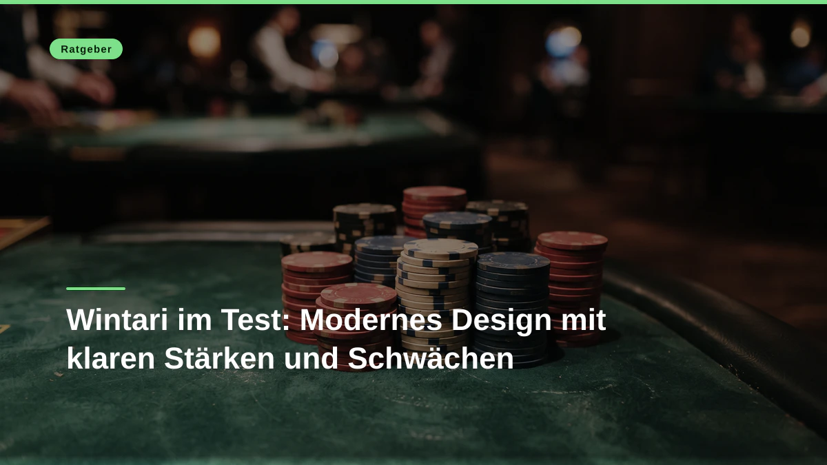 Wintari im Test: Modernes Design mit klaren Stärken und Schwächen