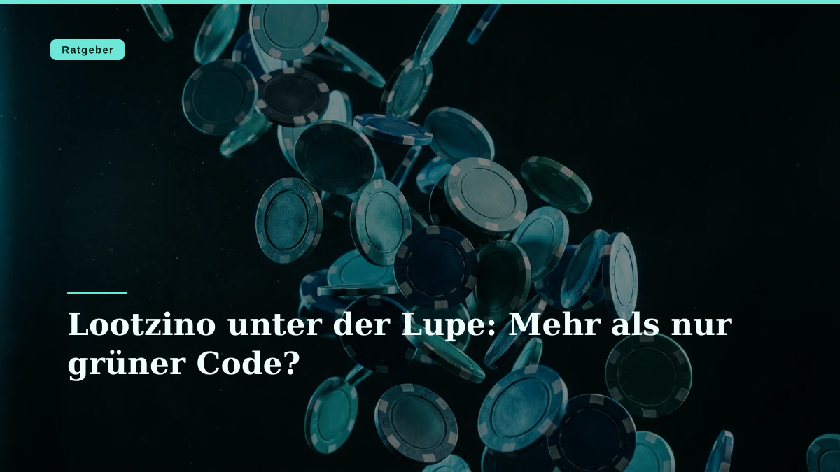 Lootzino unter der Lupe: Mehr als nur grüner Code?