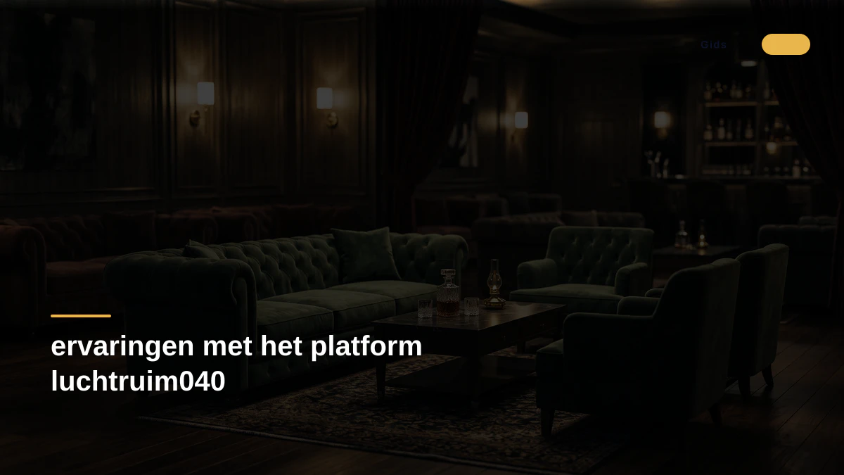 ervaringen met het platform luchtruim040