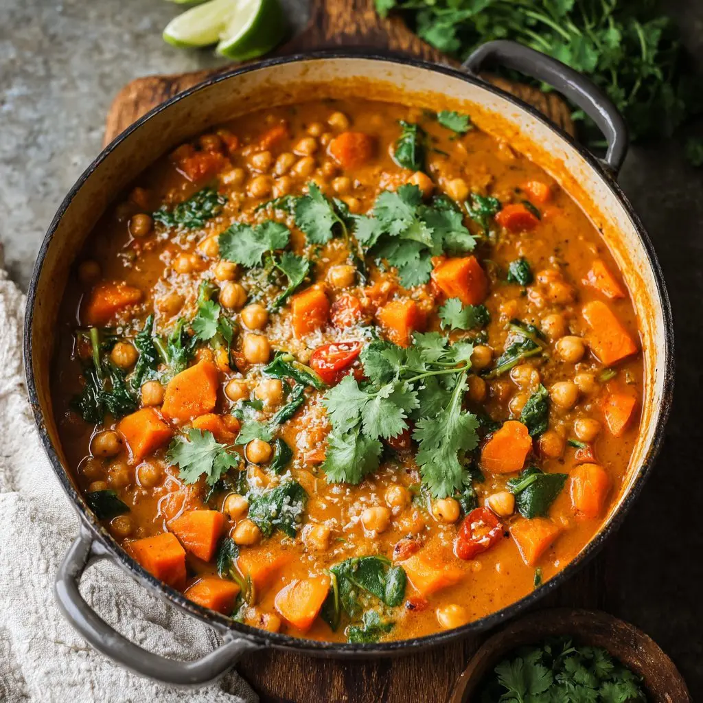 Sweet Potato and Chickpea