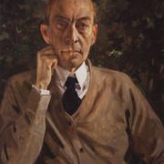 Портрет С В Рахманинова 1925