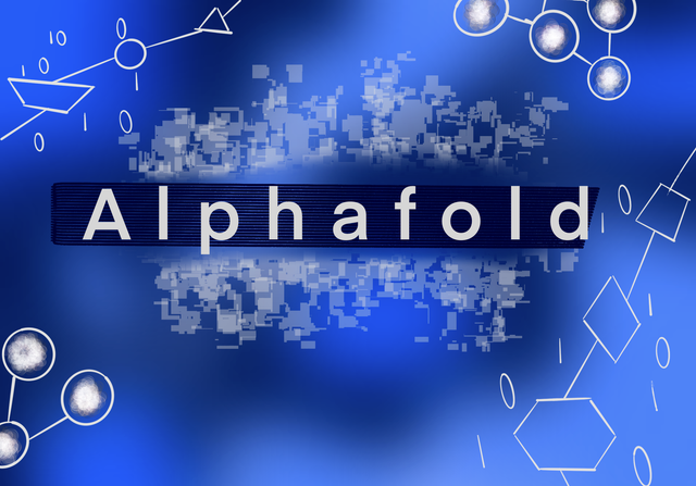 AlphaFold topic art