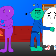 Hubert-Martian-and-a-Ghost