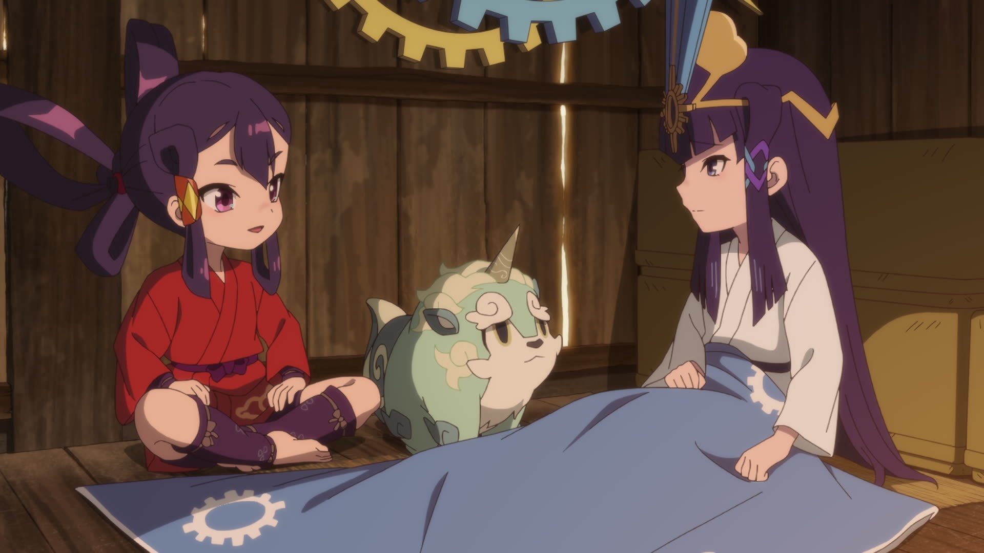 Tensui no Sakuna-hime: Kokorowa Inasaku Nisshi episodio 1