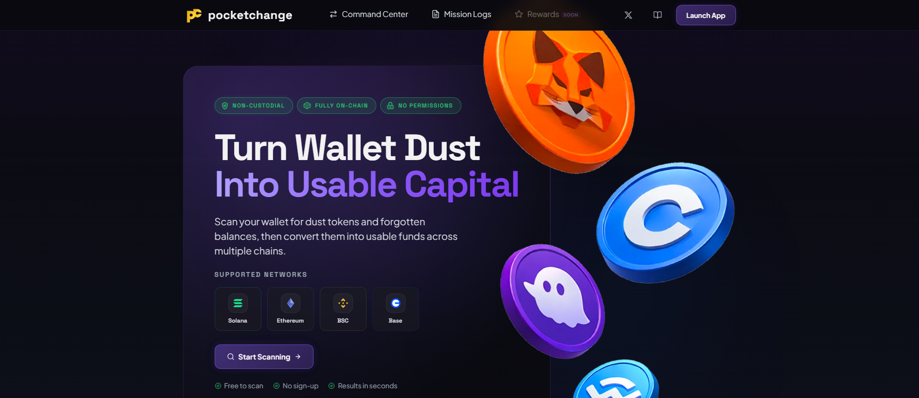 Stored capture of pocketchange-staging.pages.dev