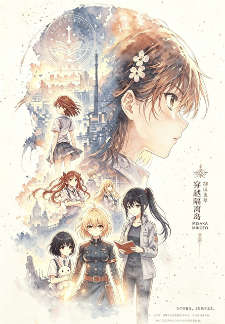 御坂美琴穿越隔离岛的百合战斗物语 封面