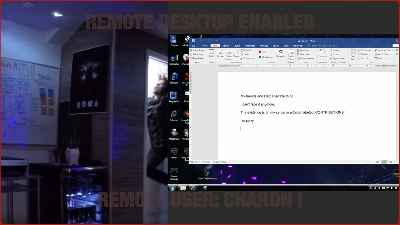 Unfriended: Dark Web Screenshot
