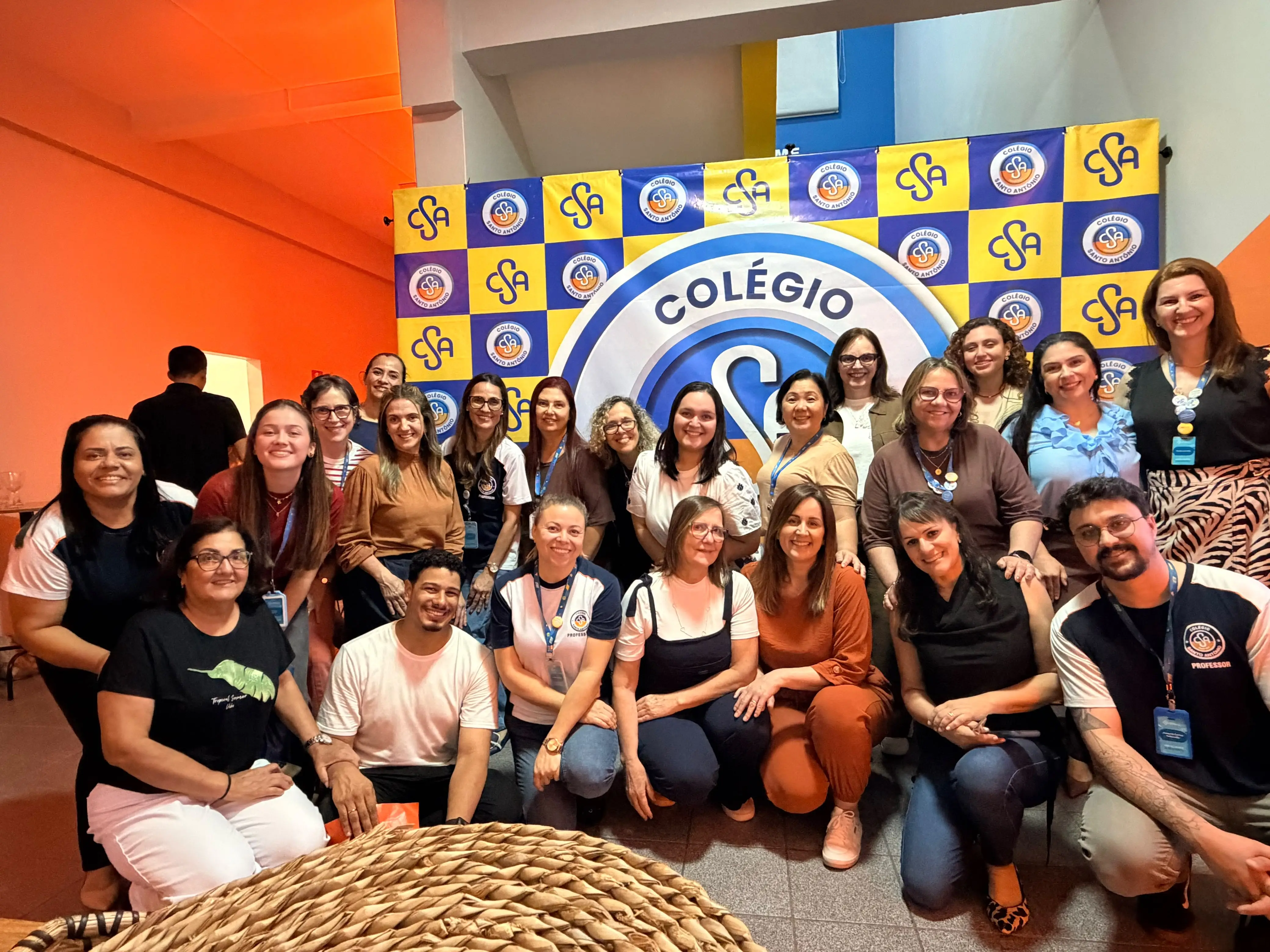 Equipe Dos Anos Iniciais Com A Diretora Narda Jorosky