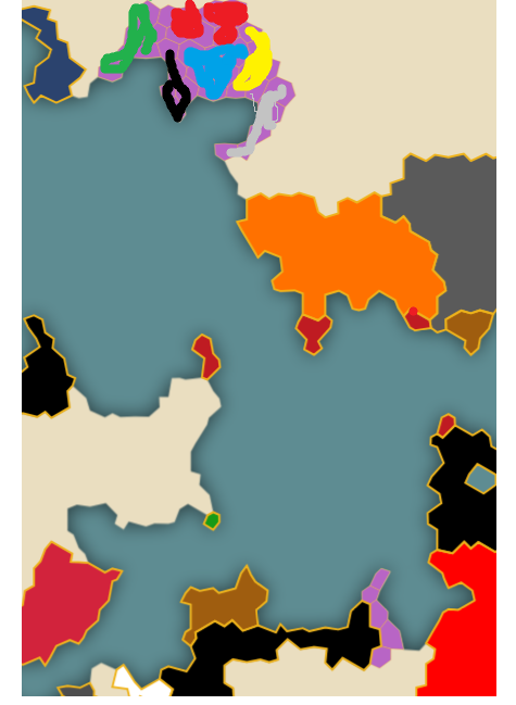 Carte des régions Celtes Carte des régions Celtes