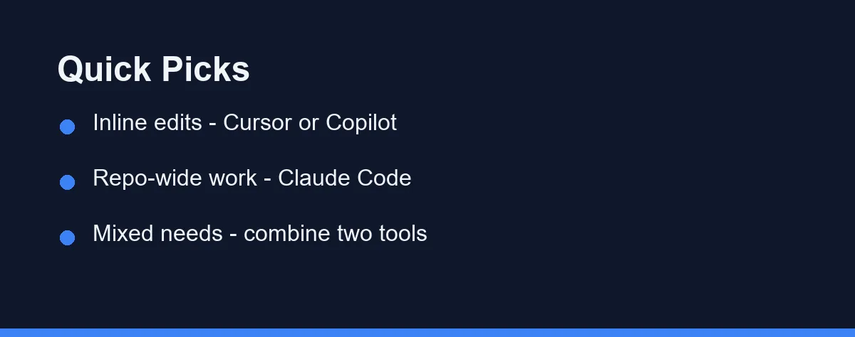 Quick Picks