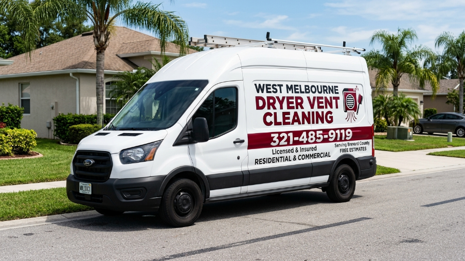 Professional dryer vent cleaning West Melbourne FL