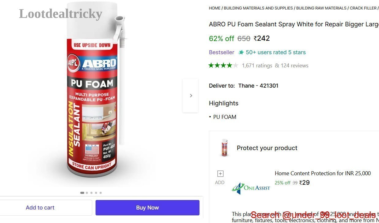 abro Pu Foam – Just ₹242 | Best Price Drop Today abro Pu Foam – Just ₹242 | Best Price Drop Today