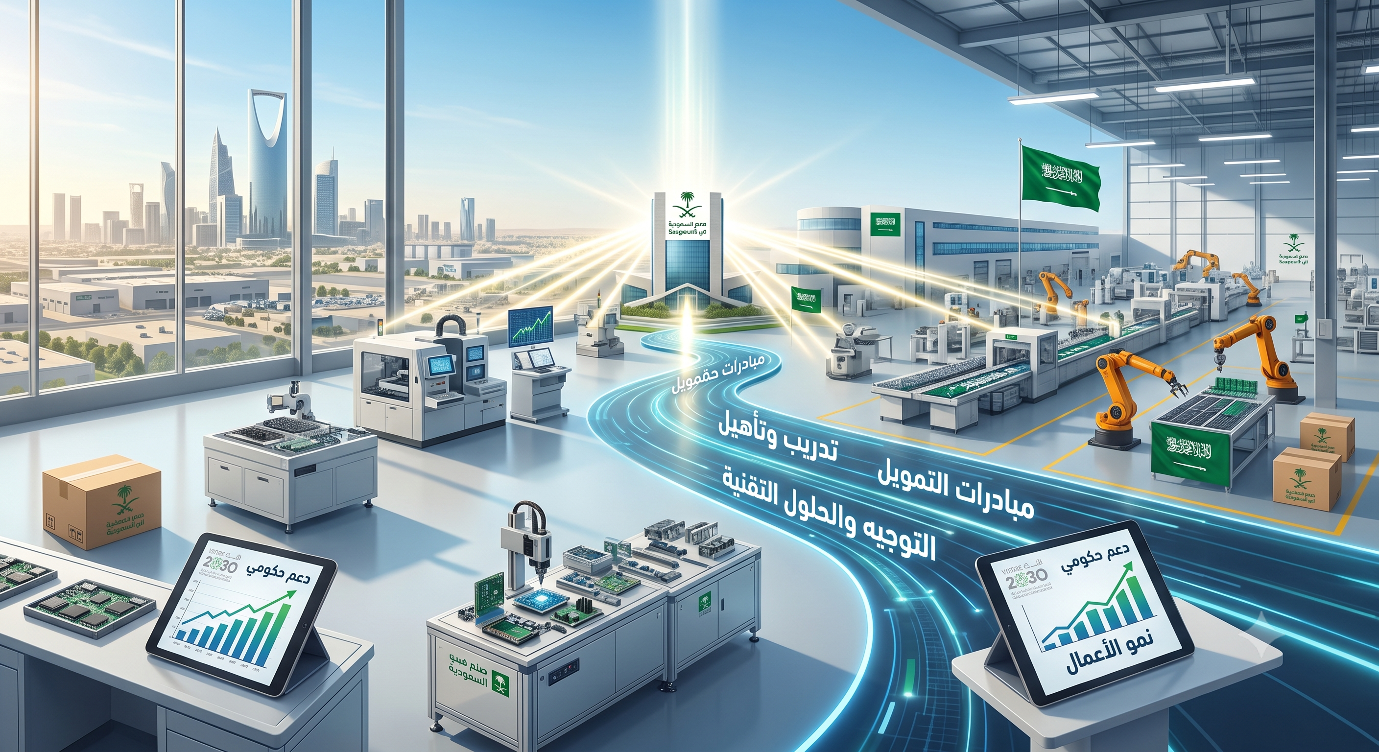 دعم الصناعة في السعودية كيف تستفيد الشركات الصغيرة والمتوسطة من المبادرات الحكومية؟