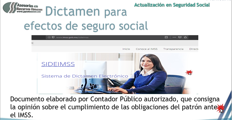 dictamen imss