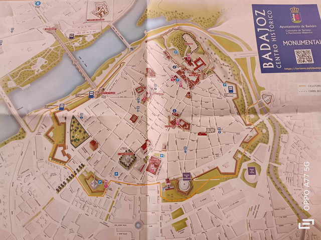 Badajoz-mapa