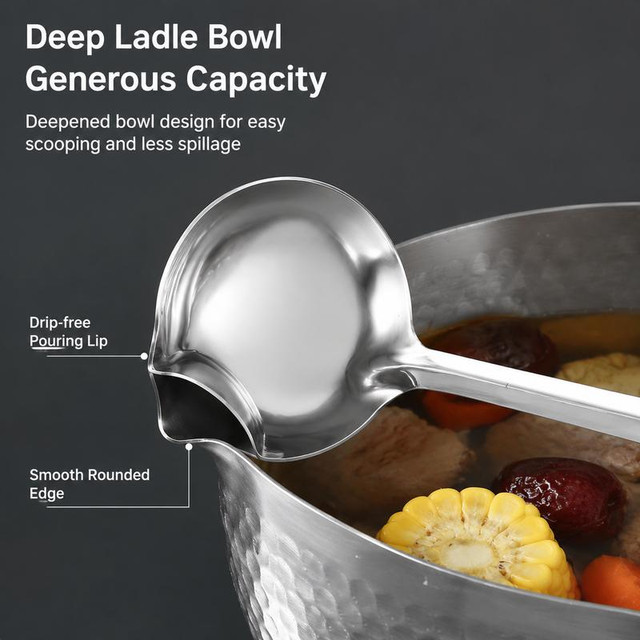 Generous Bowl Capacity with Smooth Edges