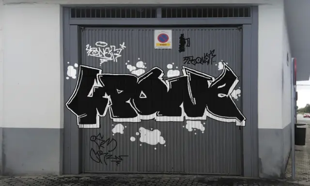Graffiti artwork by 4PONE