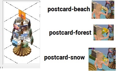 Sims Complete Postcard Collection Mod The Sims - Sims1 - Christmas postcard collecting!