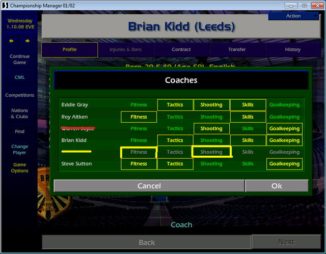 Coaches
