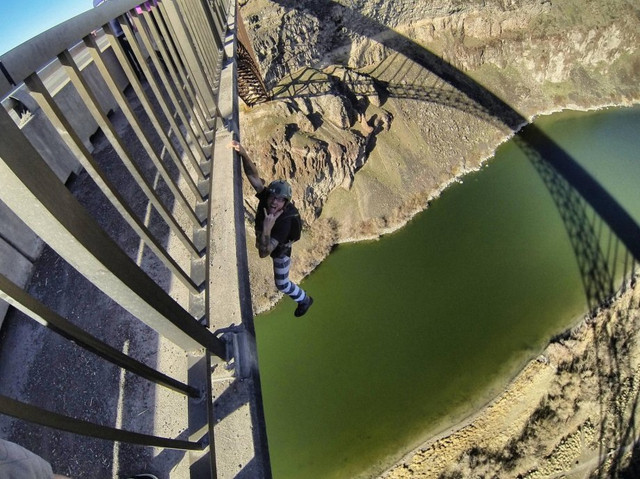Base Jumping Twin Falls