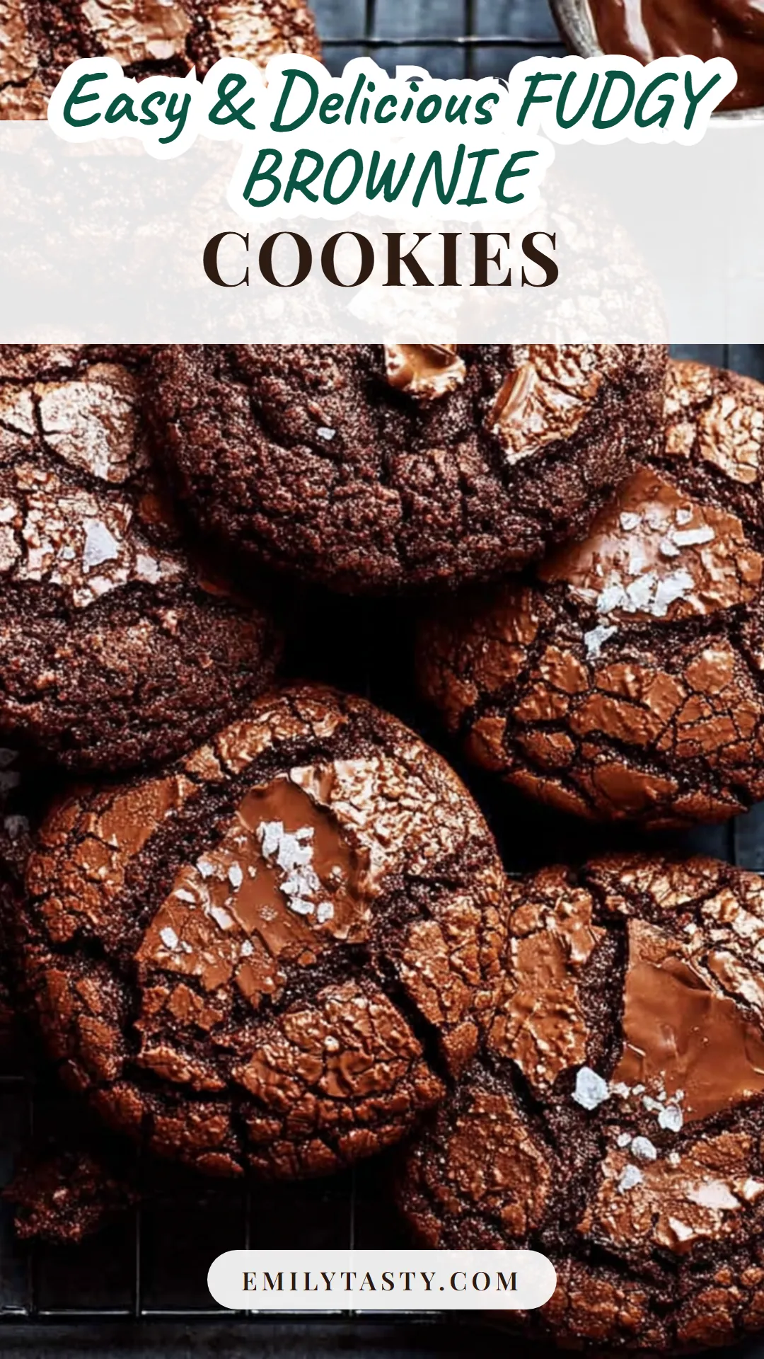 Indulge in these delicious fudgy brownie cookies that are a chocolate lover's dream come true. With their rich, gooey center and a slightly crispy edge, these cookies are easy to make and perfect for satisfying your sweet tooth. They come together in just one bowl, making cleanup a breeze. Ideal for holiday baking or anytime you need a quick dessert fix. Don't miss out on this delightful treat! Click to discover the full recipe.