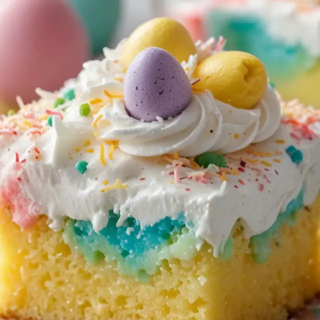 Easter Poke Cake Recipe