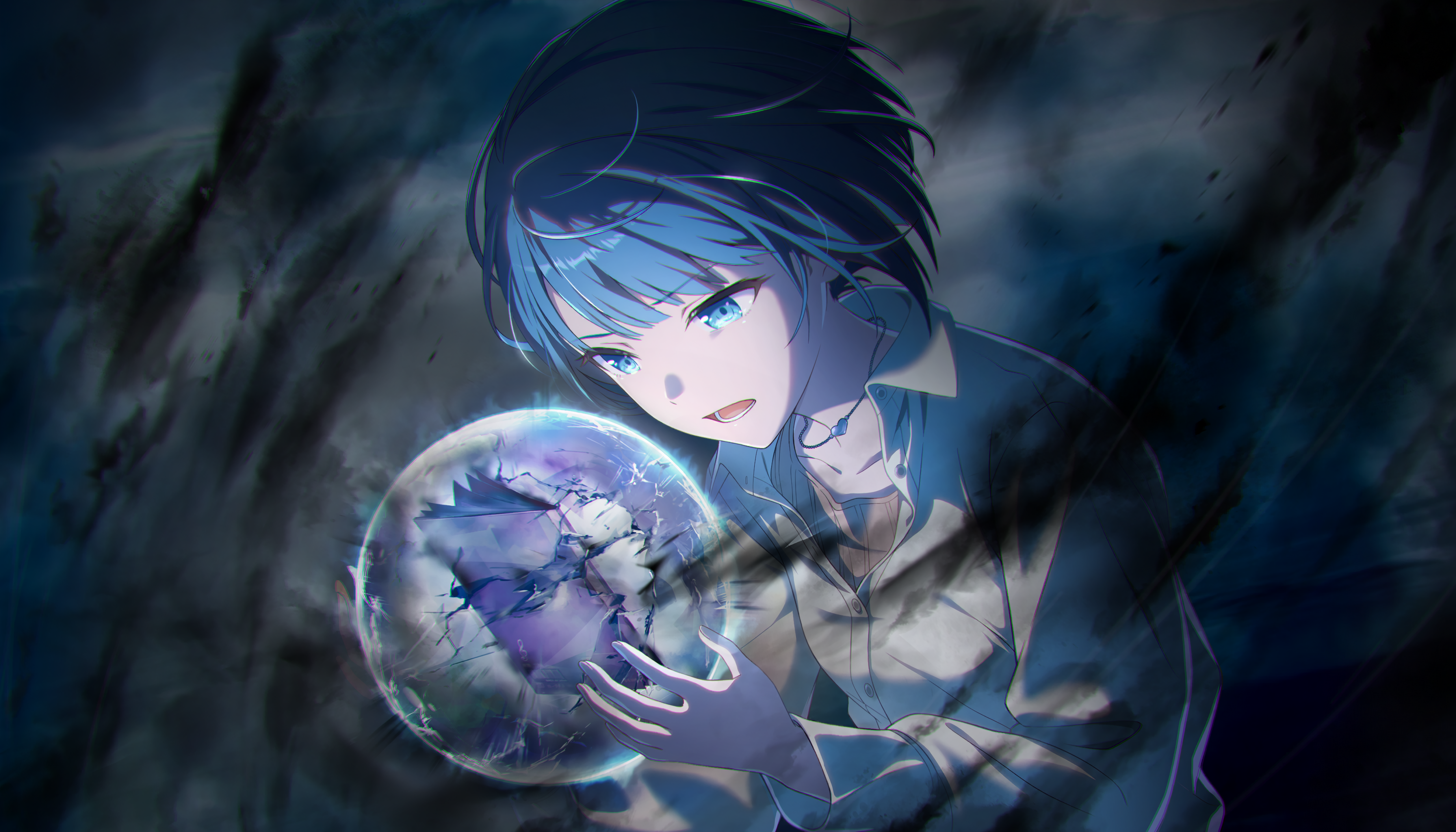 4K Card Upscale #prsk #pjsk #プロセカ 【闇の中の光に】 #桐谷遥