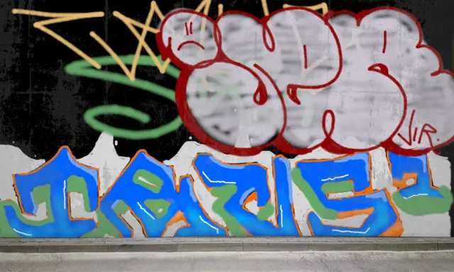 Graffiti artwork by JERLPB