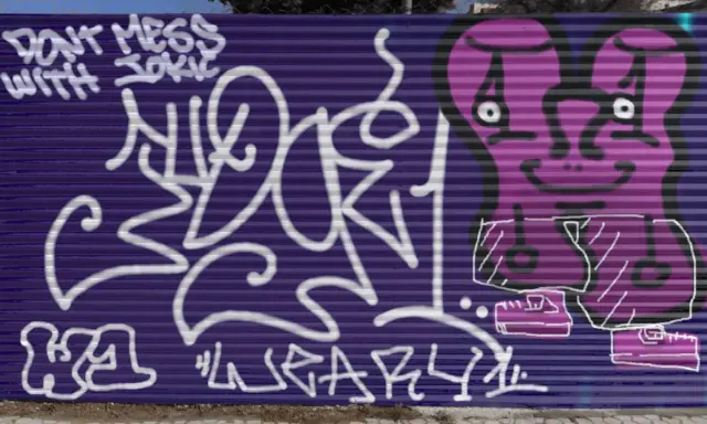 Graffiti artwork by DECAY