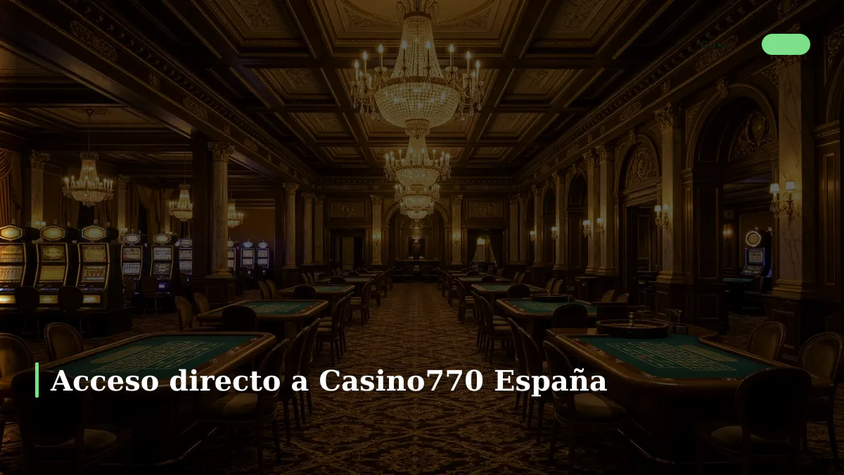 Acceso directo a Casino770 España