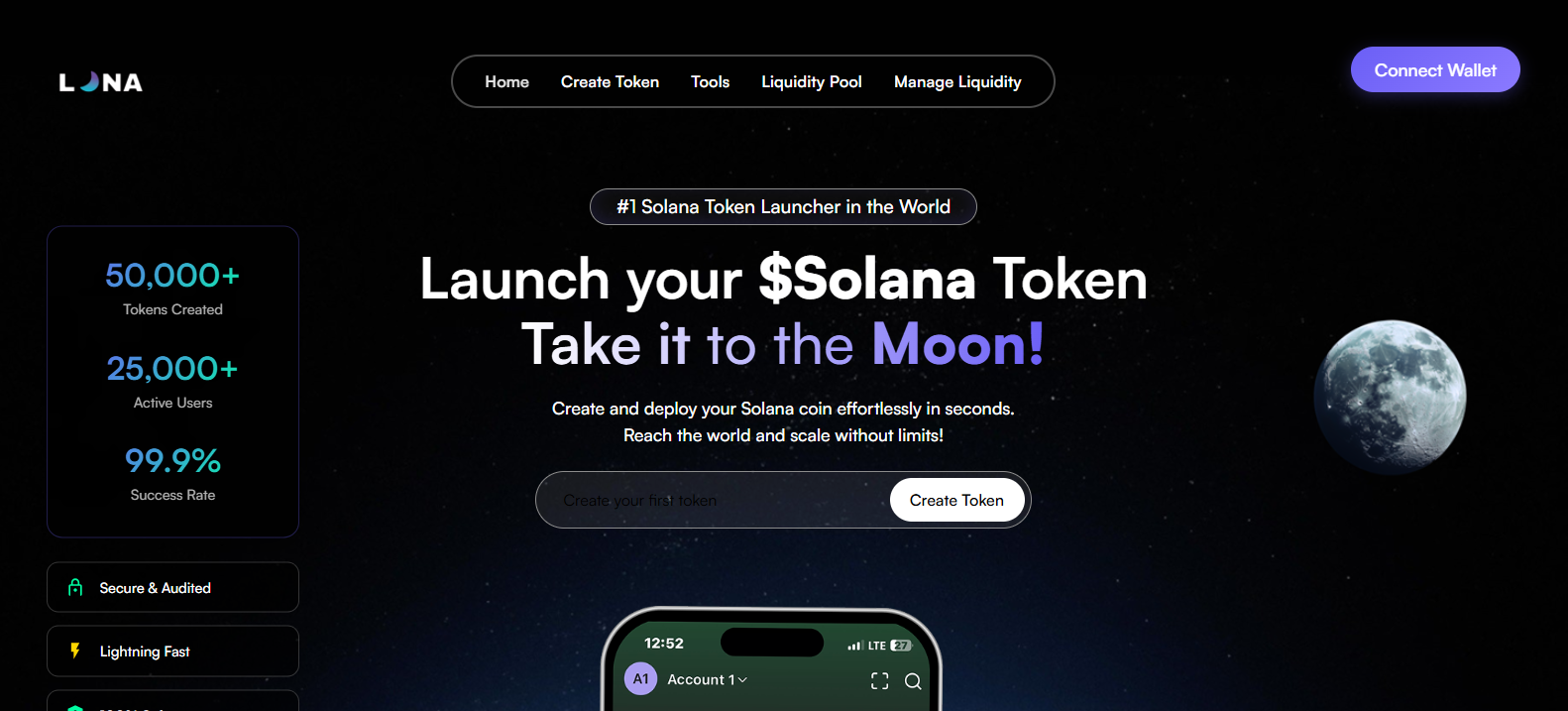 Screenshot of instigate-sol.fun