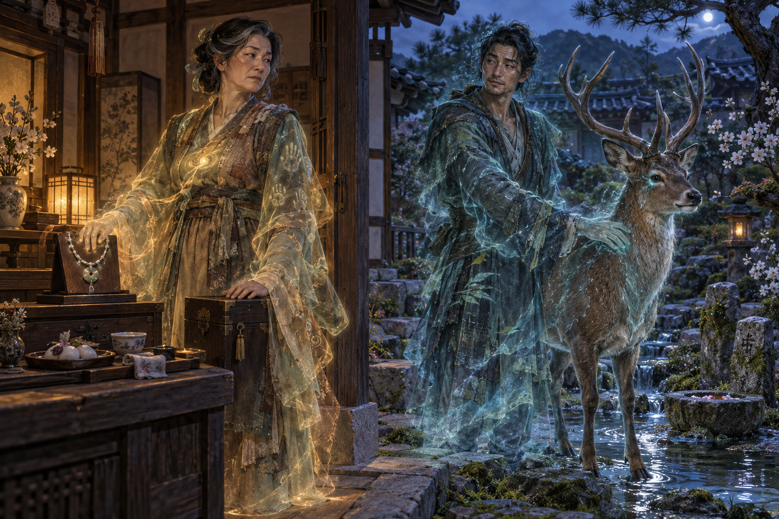 Spirits of Seoul appearing through place, objects, weather, reflection, memory, and concentrated living breath