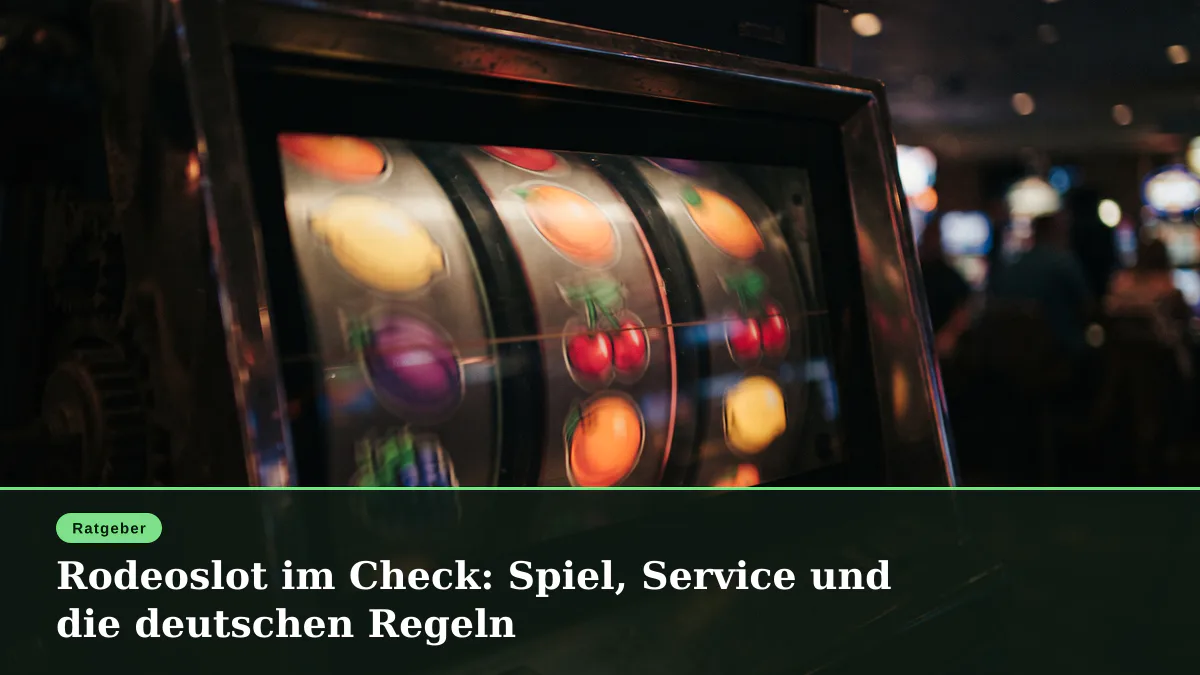 Rodeoslot im Check: Spiel, Service und die deutschen Regeln