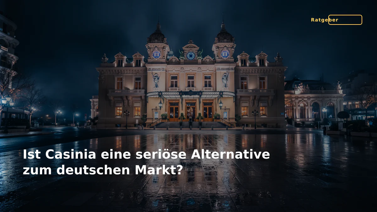 Ist Casinia eine seriöse Alternative zum deutschen Markt?