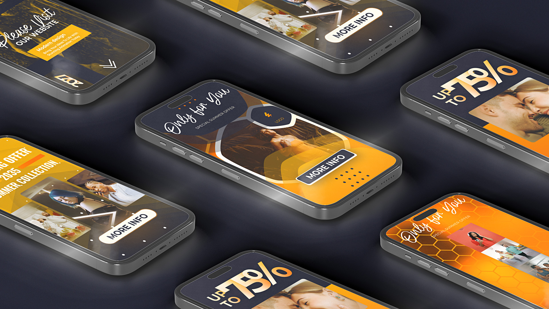 Instagram Sale Stories Orange