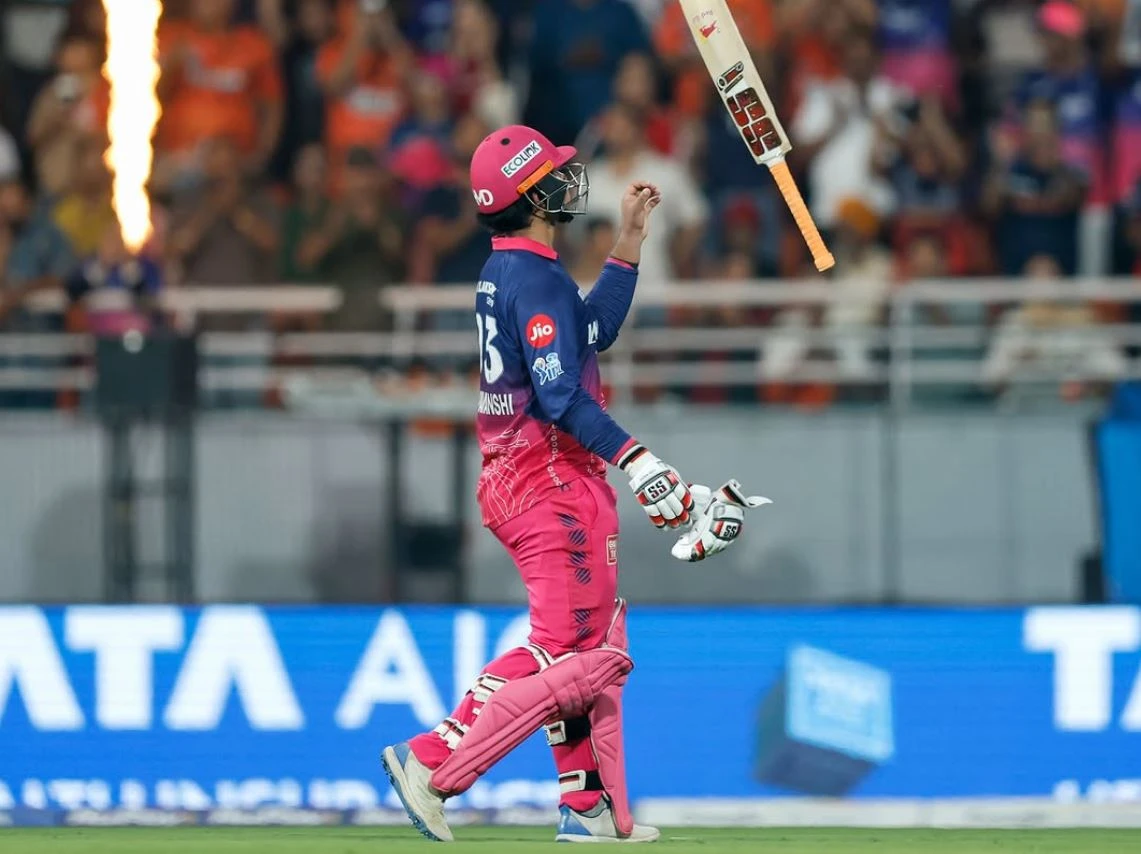 Vaibhav Sooryavanshi Performance in IPL 2026, Runs, Stats, and Sixes Record