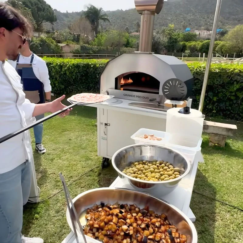 ItaliaForno Grande Pro outdoor view