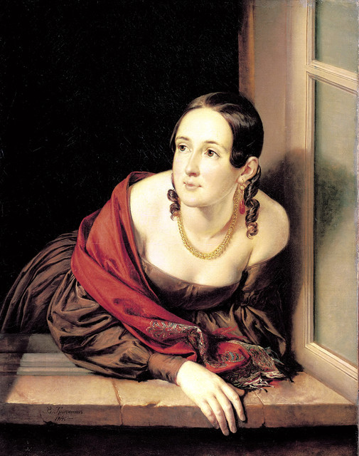 Женщина в окне (Казначейша) 1841