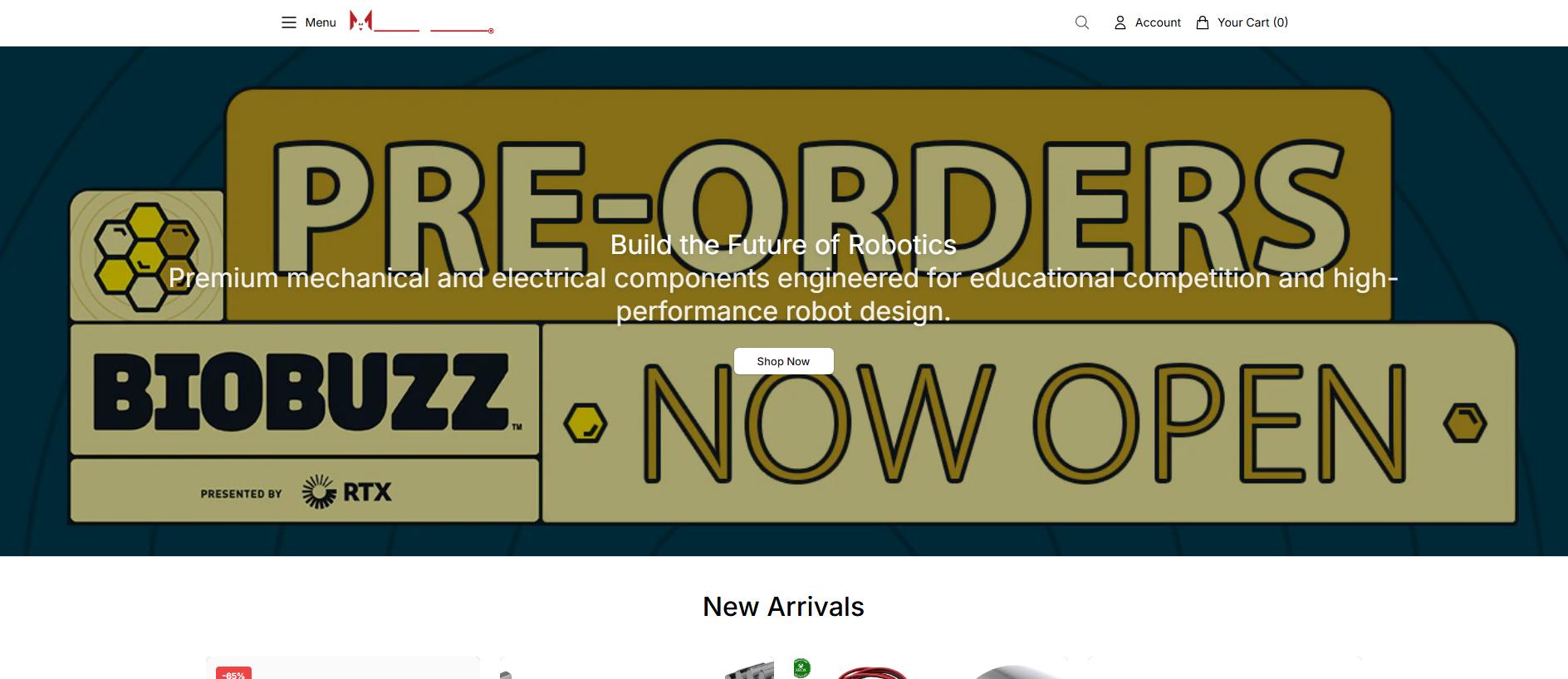 Stored capture of andymarkstore.shop