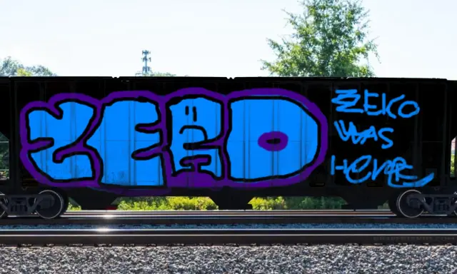 Graffiti artwork by MadeByZEKO
