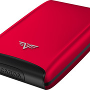 Credit Card Case Red Silk Front