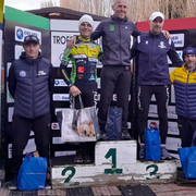 Il podio di Calo al RMC di Rocca di Papa