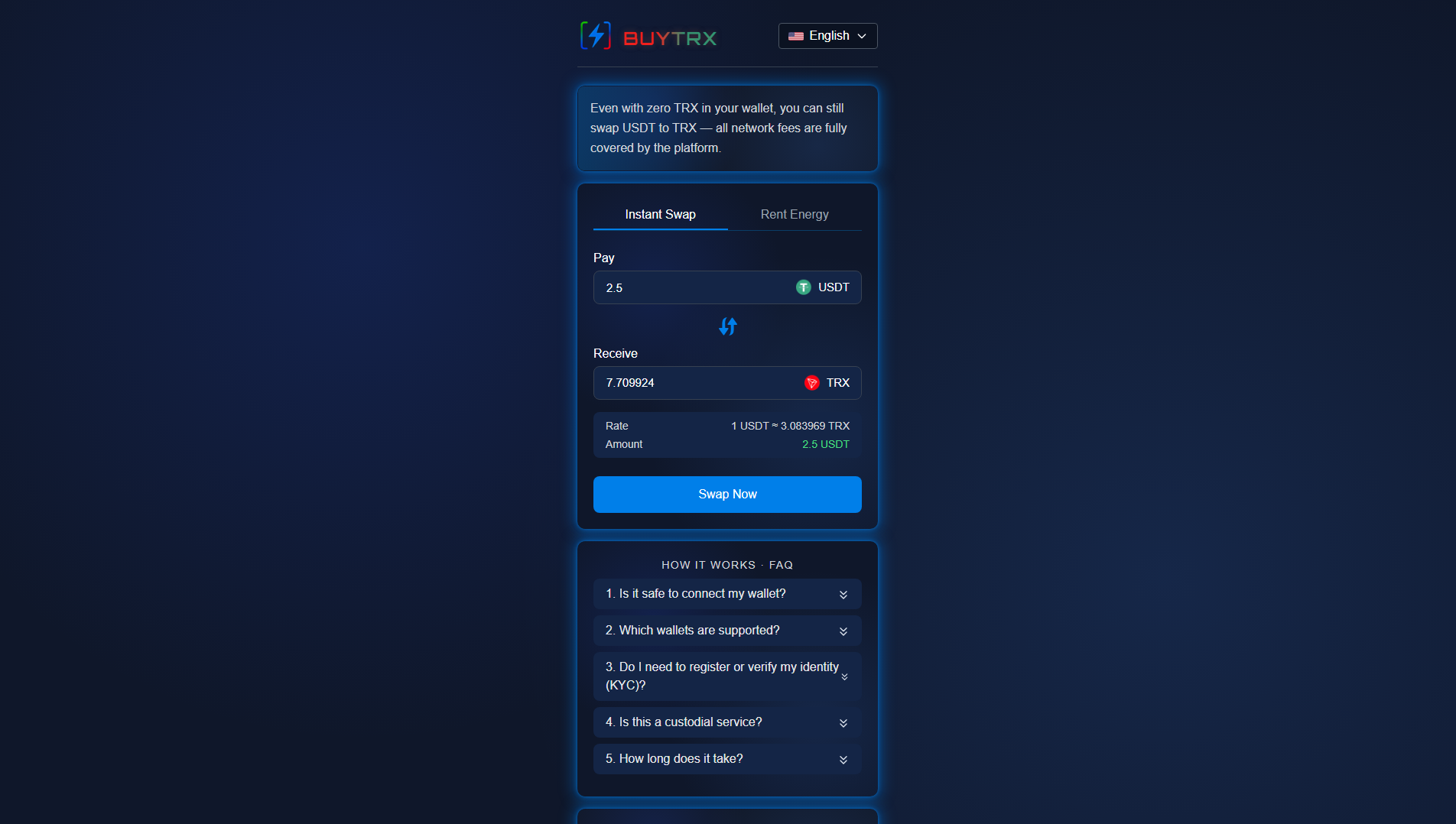 Stored capture of as.buy-tron.link