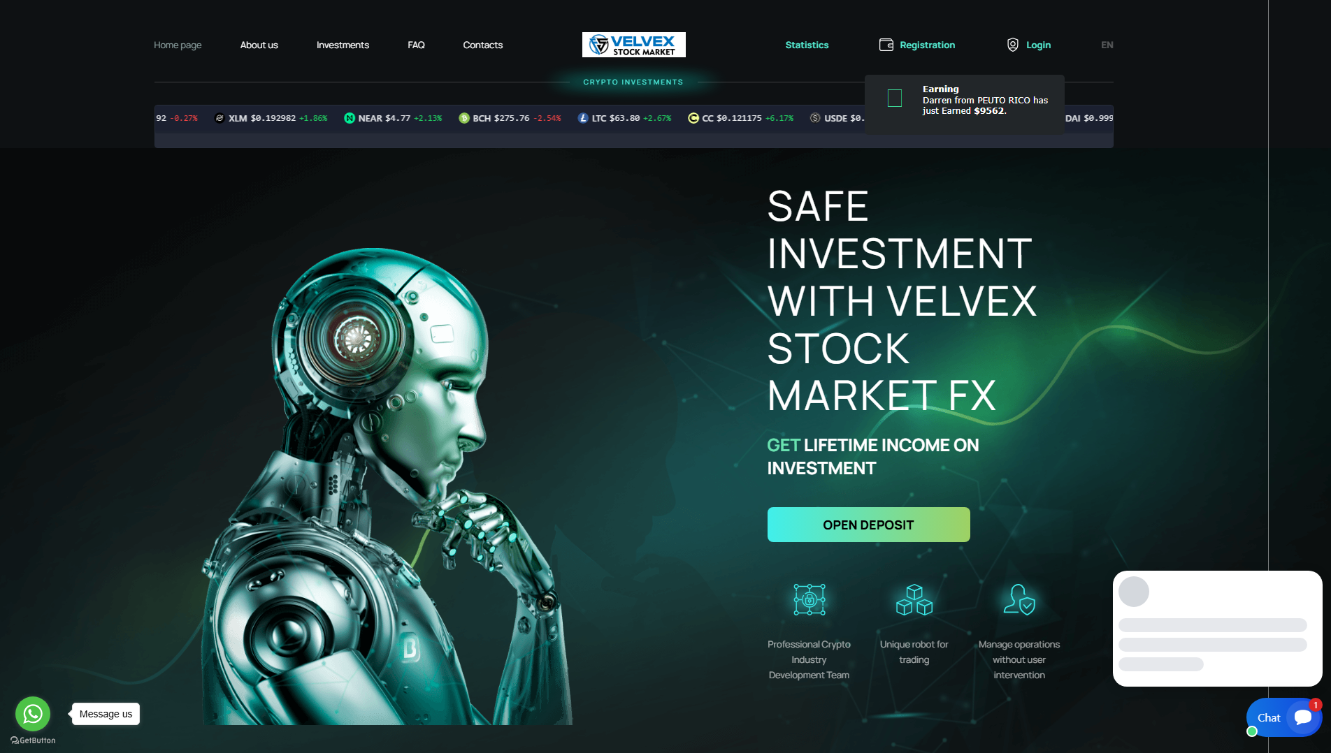 Stored capture of velvexstockmarket.com