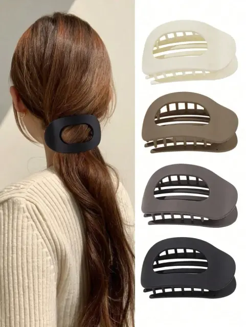 1-4PCS Flat Hair Clips for Thick and Thin Hair