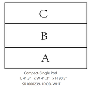 SR100239 1POD WHT
